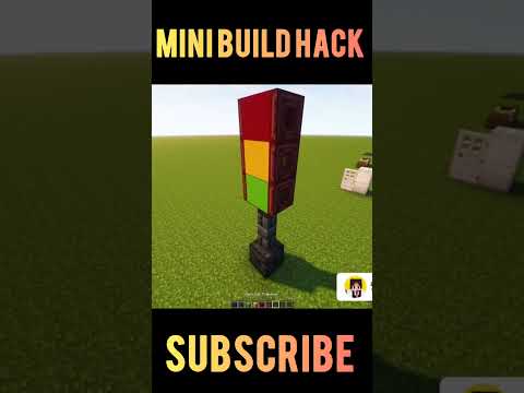 Viral Build Hack in Minecraft #minecraftshorts #youtibeshorts #shorts #minecraftbuilding