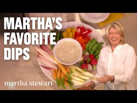 Martha Stewart's Best Cold and Baked Dips for Chips or Anything Else