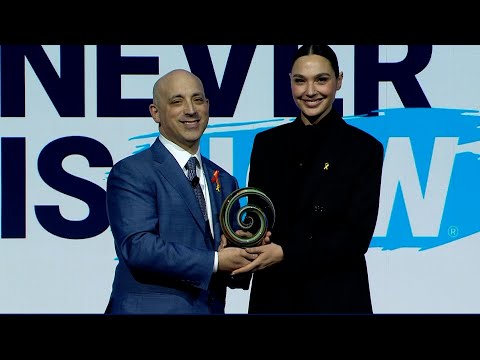 Gal Gadot Receives ADL International Leadership Award | Never Is Now 2025