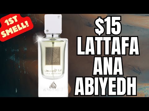 1st Smell $15 Lattafa Ana Abiyedh I Am White!