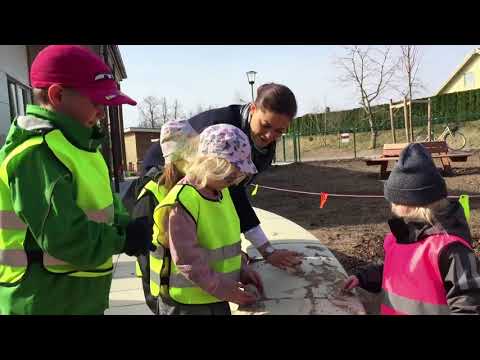 Crown Princess Victoria visits a preschool as part of tour of Sweden