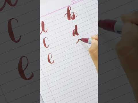 Calligraphy for Beginners (a to z) Series [ f ]#shorts #calligraphy #calligraphyforbeginners