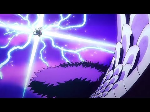 One Piece Epic Scene - Awakened Supreme Haki Yamato vs Kaido Episode 1048