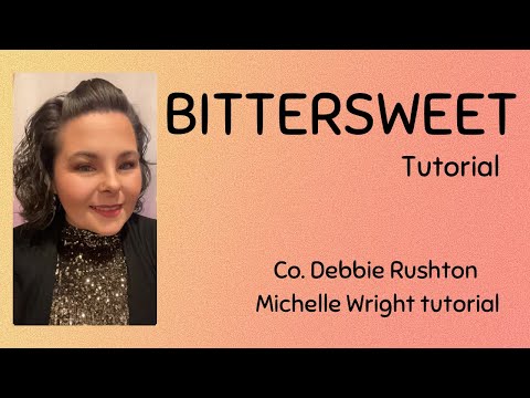 Bittersweet line dance tutorial Advanced NC2S by Debbie Rushton