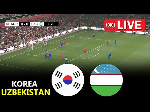 South Korea vs Uzbekistan U20 | AFC U20 Asian Cup 2025 l eFootball pes 21 gameplay