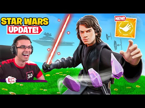 Nick Eh 30 reacts to THE FORCE in Fortnite!