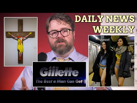 Daily News Weekly : Gillette, 'No Pants Day' and 'McJesus' in Israel