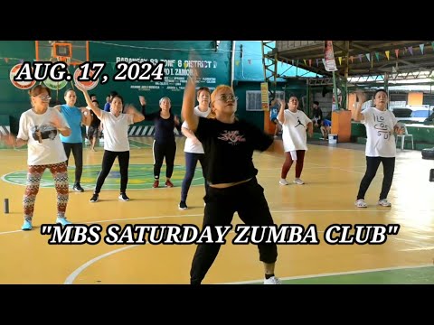 AUGUST 17, 2024/ MBS SATURDAY ZUMBA CLUB.