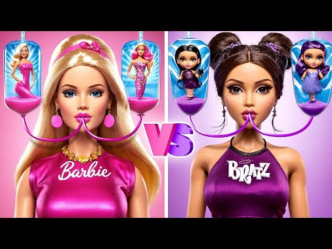 Barbie vs Bratz! Who Will Win This Extreme Doll Challenge?