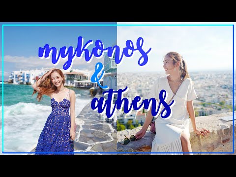 [下集] 浪漫希臘之旅🇬🇷Santorini・Mykonos・Athens・聖托里尼 米島 雅典2018 Travel Vlog | kayan.c 蔡嘉欣