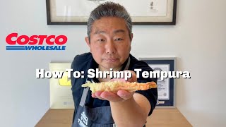 Professional How To: Costco Shrimp Tempura