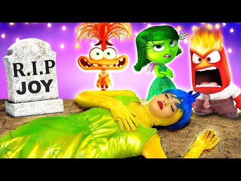 Joy From Inside Out 2 Was Murdered?! What IF IRL Anger Vs Anxiety Vs Embarrassment by Crafty Hacks