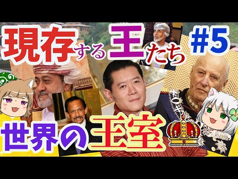 現存する世界の王室　今を生きる王たち【ゆっくり解説】#5