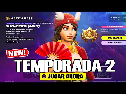 🔴FORTNITE - GTX1060 6GB - TEMPORADA 2 CAPITULO 6 BANDIDOS