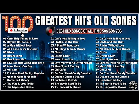 The Best Of 60s 70s 80s Oldies But Goodies Playlist 🎤 Lionel Richie, Tom Jones, Paul Anka, Engelbert