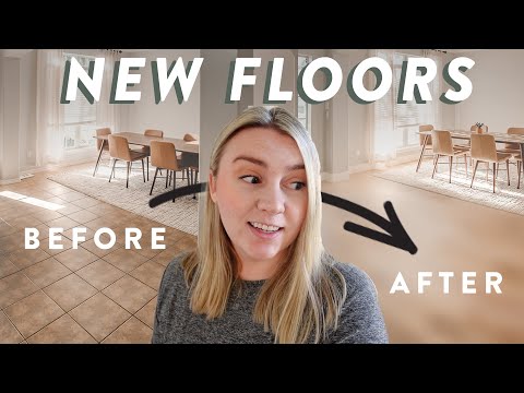 Our DREAM Hardwood Flooring Renovation in the New House