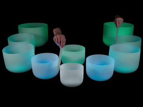 Crystal Bowls for Deep Sleep 🌀 Relaxing Vibrations 432 Hz