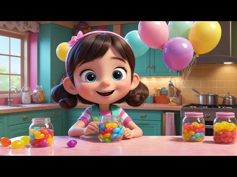 Where Did the Jelly Beans Go? | Fun and Silly Nursery Rhyme for Kids | Sing-Along Song