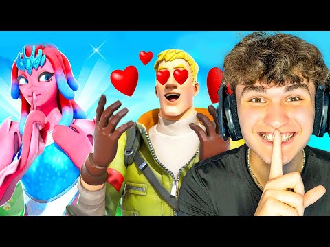 I Helped A 8 Year Old Rescue His GIRLFRIEND in Fortnite!