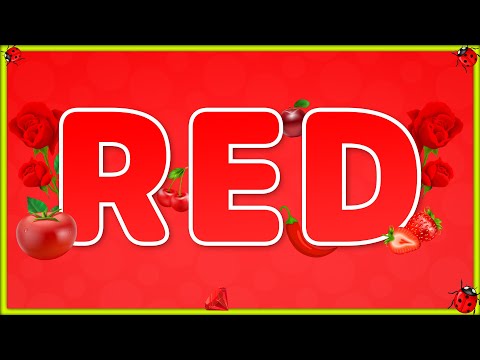 Color Red | Learn the Color Red with Examples