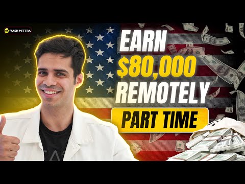 US Company WFH: Earn 80,000 per month working (Part Time) || Work from home