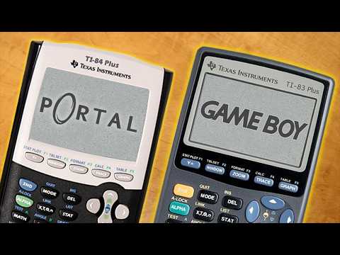 Game Boy Games (and "Portal") on a Graphing Calculator!