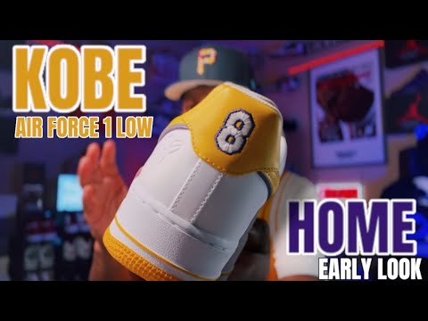 EARLY LOOK AT THE KOBE AIR FORCE 1 LOW “HOME” IS IT THE BEST AIR FORCE 1 OF 2024 (REVIEW) 3RD PARTY