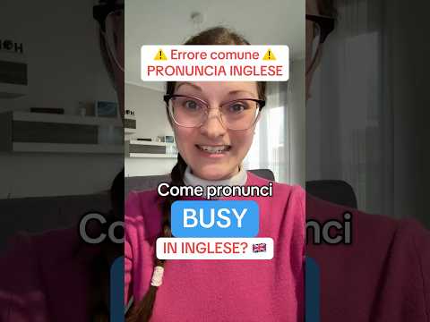 SOS Pronuncia inglese🇬🇧#imparainglese #inglese #ingleseonline #ingleseperitaliani #lezionidinglese