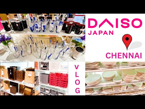 DAISO JAPAN VLOG | NOW IN Chennai !