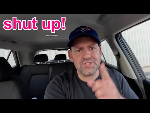 Two meanings of SHUT UP!