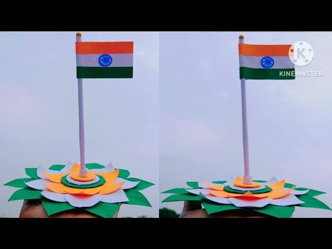 Independence day craft using cardboard || Indian Flag || tricolor independence day craft making