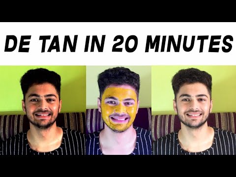 Best Tan Removal Face Pack || De-Tan in just 20 Minutes || Easy Tan Removal