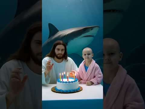 Jesus vs devil #short #fyp #god #mormon #cancer #christian #shark