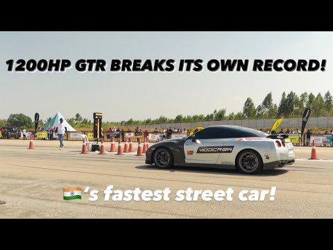 INDIA'S FASTEST STREET CAR BREAKS THE RECORD AGAIN!