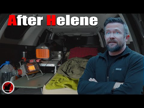 NOT ALONE - Remote Truck Camping After Hurricane Helene - Overnight Adventure