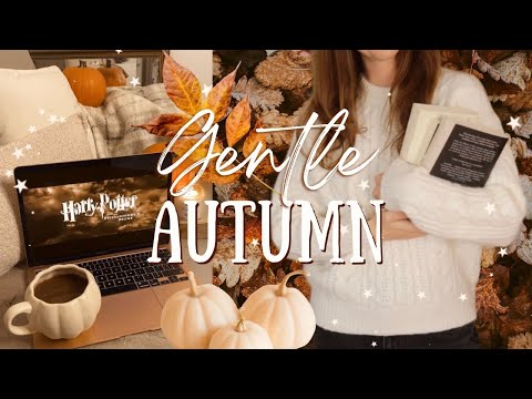 🍂 Gentle living in Autumn 🍂 Fall cooking, Harry Potter, Try on haul Autumn UK slow livinv vlog