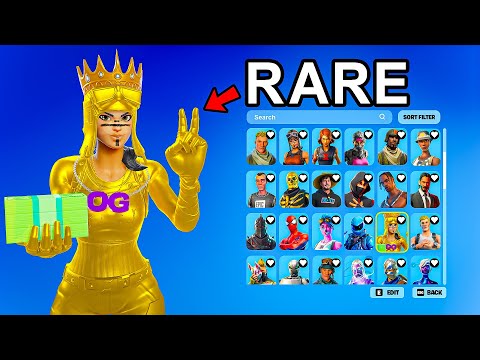 Upgrading A Defaults Fortnite Account With RARE SKINS!