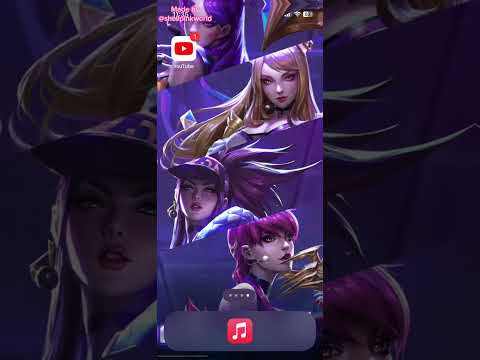 Showing my phone #kda #leageoflegends #leagueoflegend #kdamore