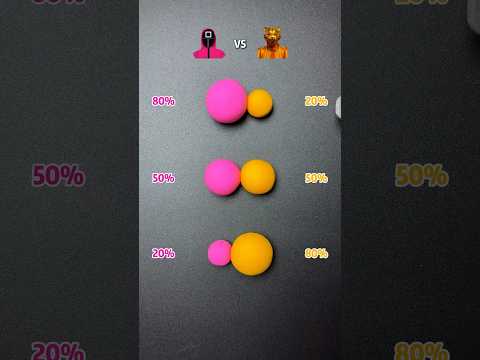 Pink Soldiers vs VIP What’s the first color #satisfying #squidgame2 #sharkzhan