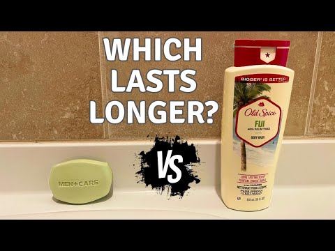 Bar Soap vs Body wash Experiment, Which lasts longer?