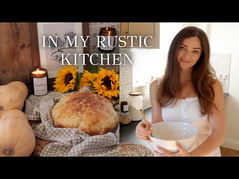 Cosy Homemaking | Slow living UK, Rustic Kitchen Haul, Declutter, Plans For Autumn, Countryside Vlog