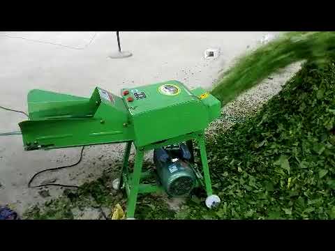 grass chaff cutter machine