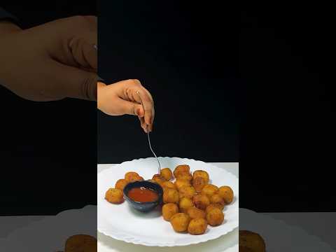 Recipe of Potato sooji bites#shorts #potato #asmr