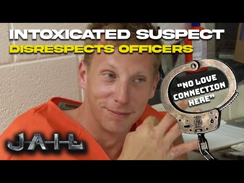 Intoxicated Suspect Disrespects Officer During Booking | JAIL TV Show