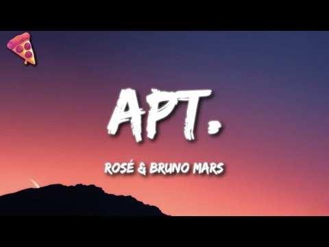 ROSÉ (로제), Bruno Mars  | 1시간 가사 - APT. (아파트) (1 Hour Loop Lyrics No Ads 1시간 가사 )