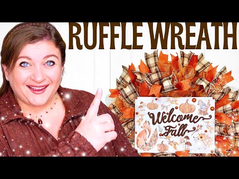 How to make a gorgeous FALL WREATH Tutorial