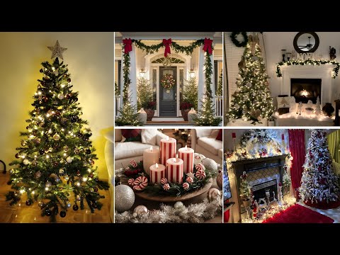 🎄100+ CHRISTMAS DECORATIONS IDEAS 2024 - CHRISTMAS HOME DECOR TRENDS 2024 - CHRISTMAS DECORATING DIY