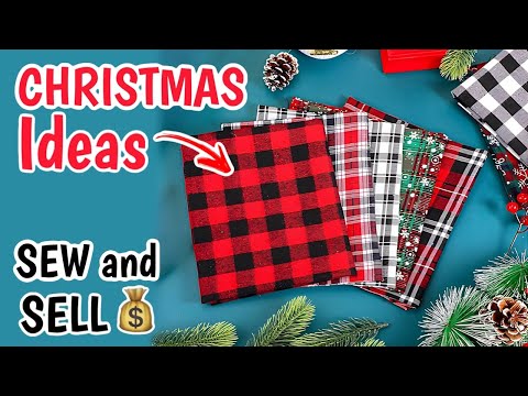 2 Christmas Sewing Projects 2024 | SEW and SELL