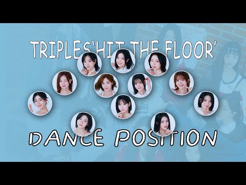 Dance Position｜tripleS VV - Hit the Floor Mirrored