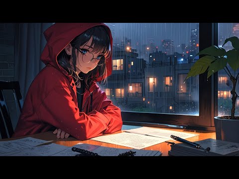 Lofi Chill Music With Rain for Deep Focus Music Calming Background Sounds for Study and Work